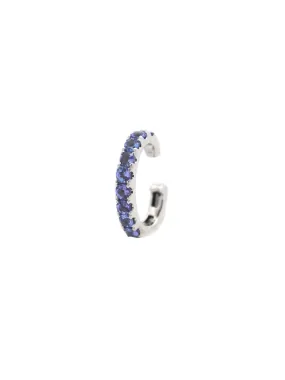 0.50ct Tanzanite 18K Gold Ear cuff