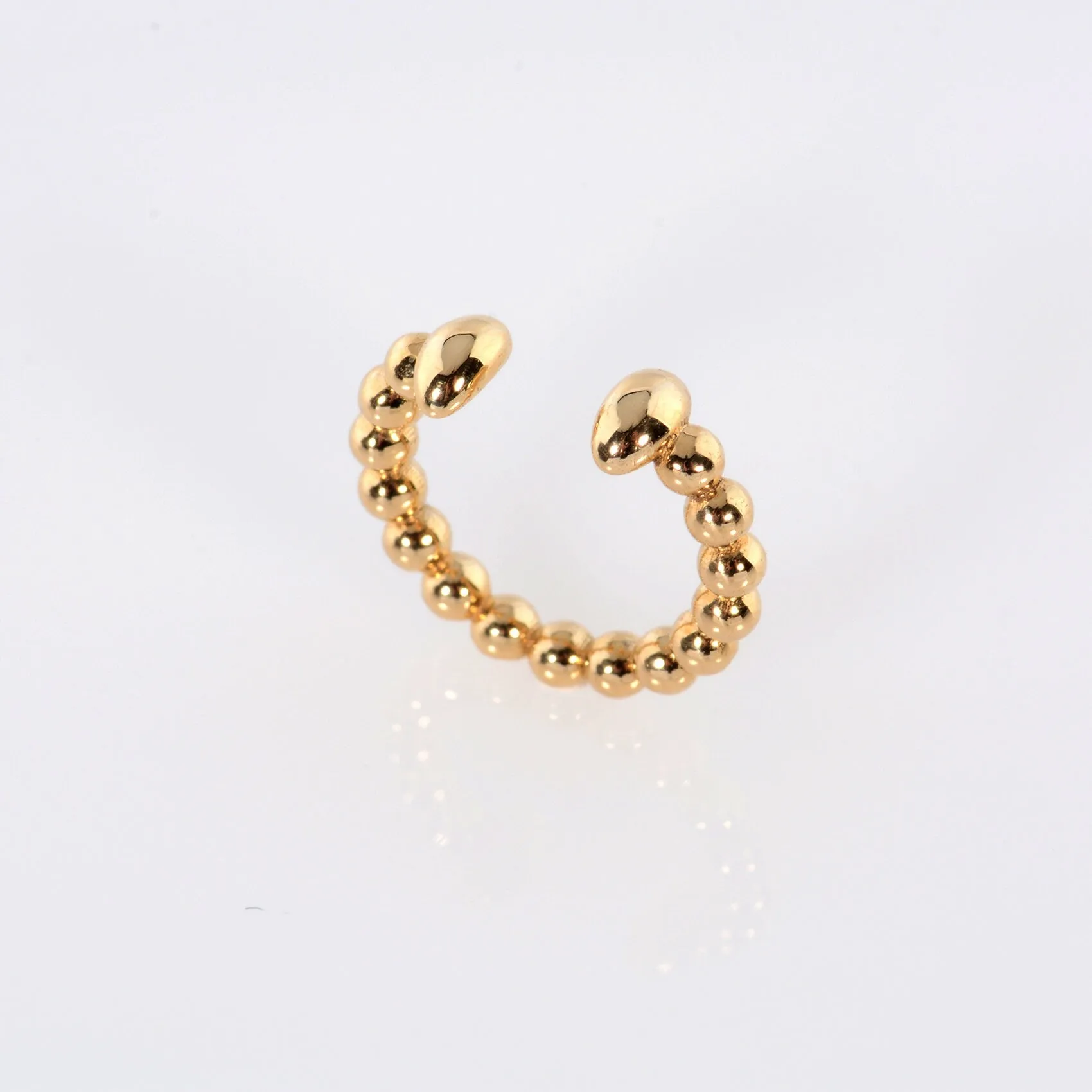 14k Gold Ear Cuff No Piercing