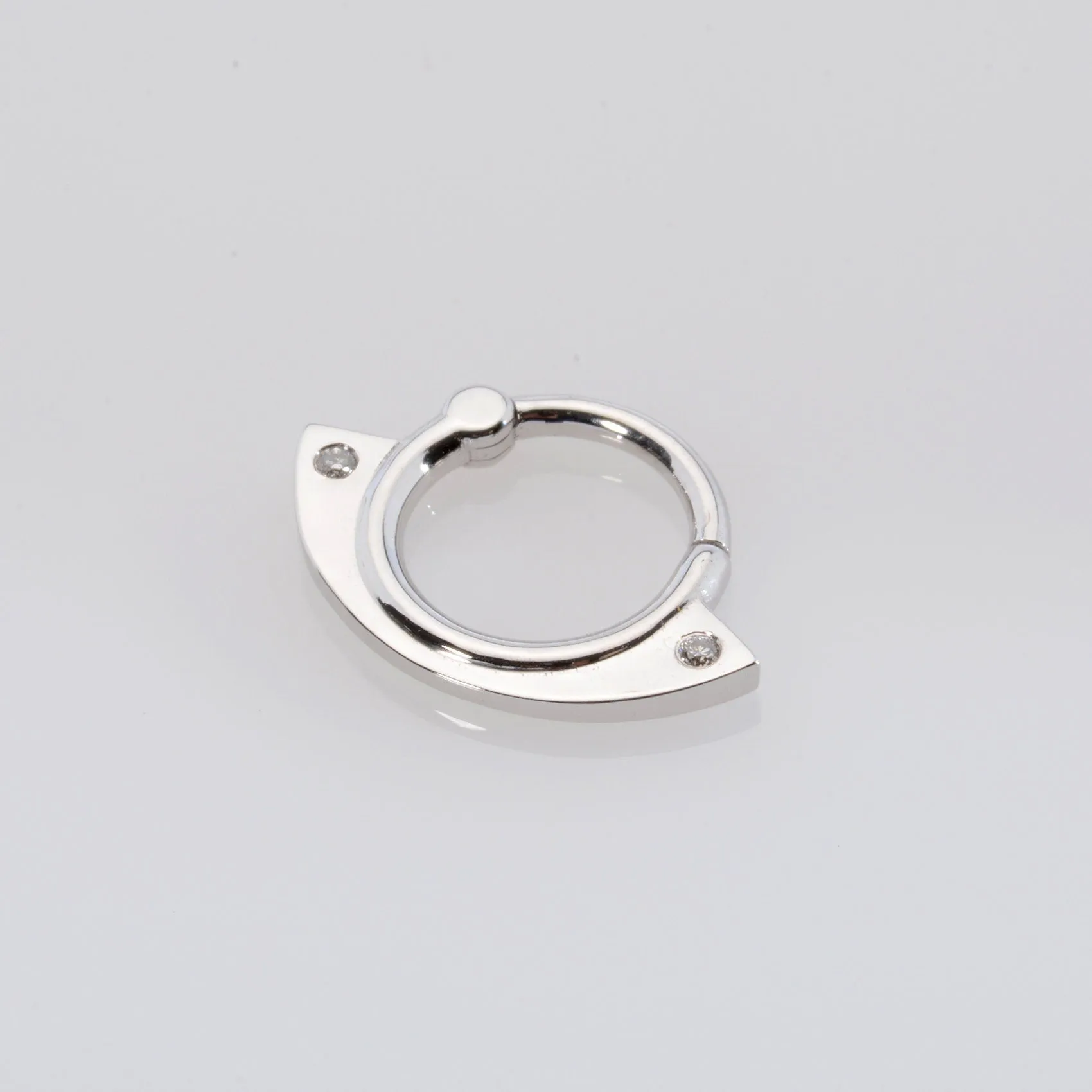 14k Gold Geometric Piercing