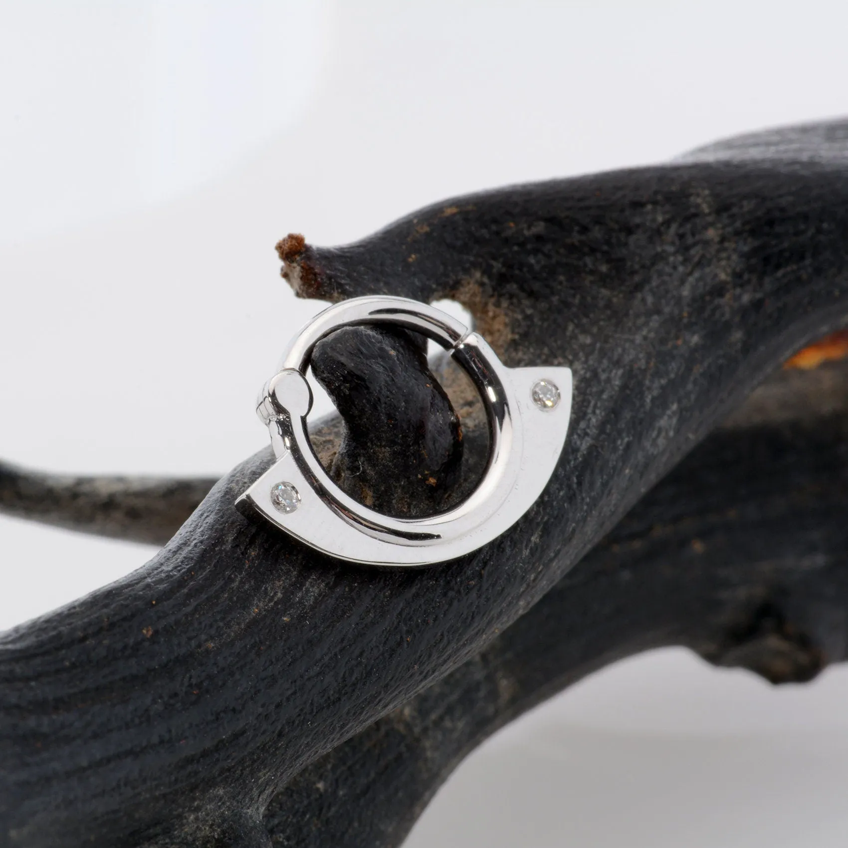 14k Gold Geometric Piercing