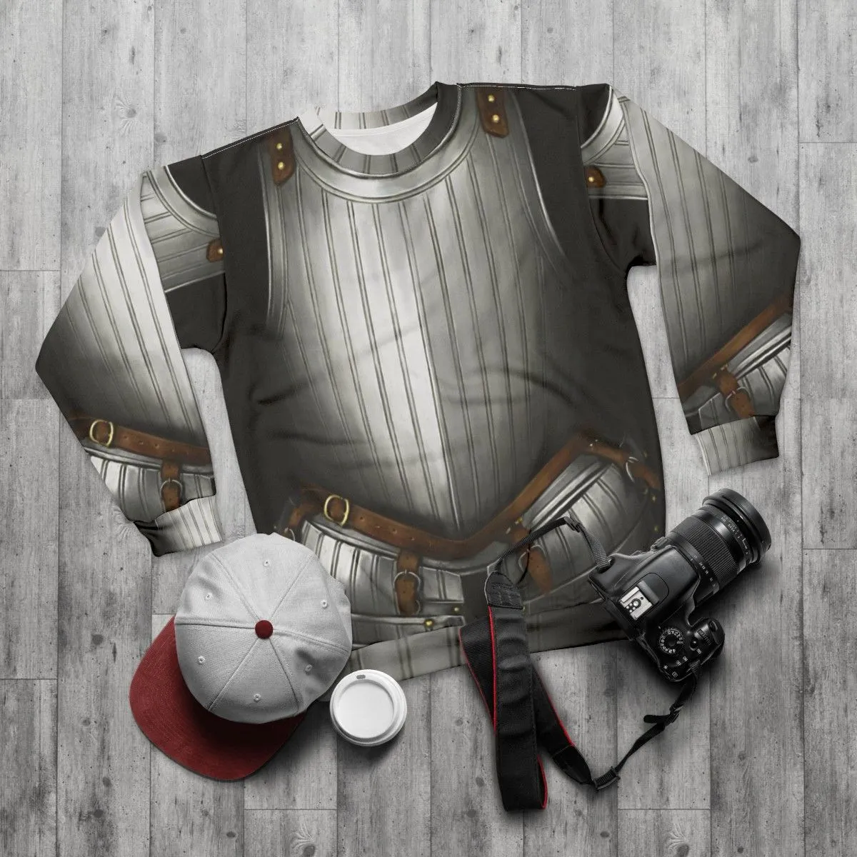 17th Century Cuirass Sweatshirt - Medieval Historical Reenactment Apparel
