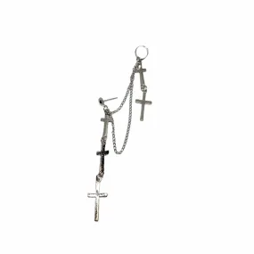 5 Cross Ear Cuff