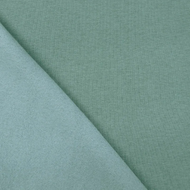 90CM REMNANT Organic Heavy Sweatshirting - Sage Green