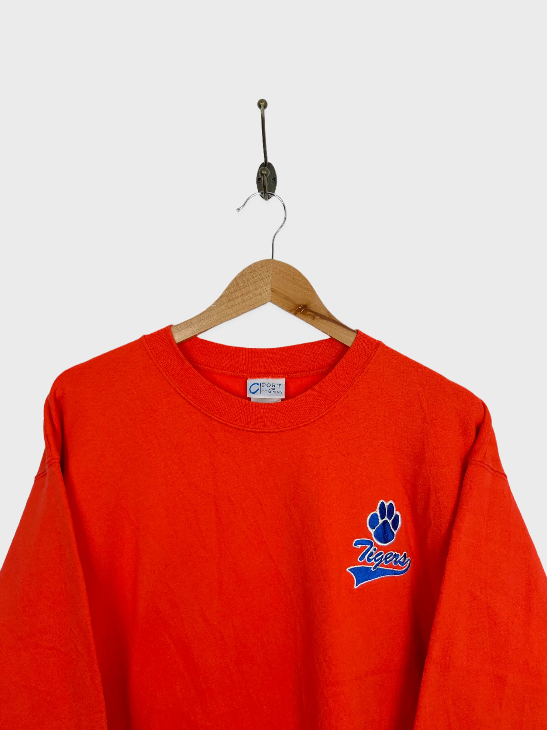 90's Clemson Uni Tigers Vintage Sweatshirt Size 10