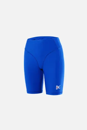 9in Pocketed Half-Tights, Surf Blue