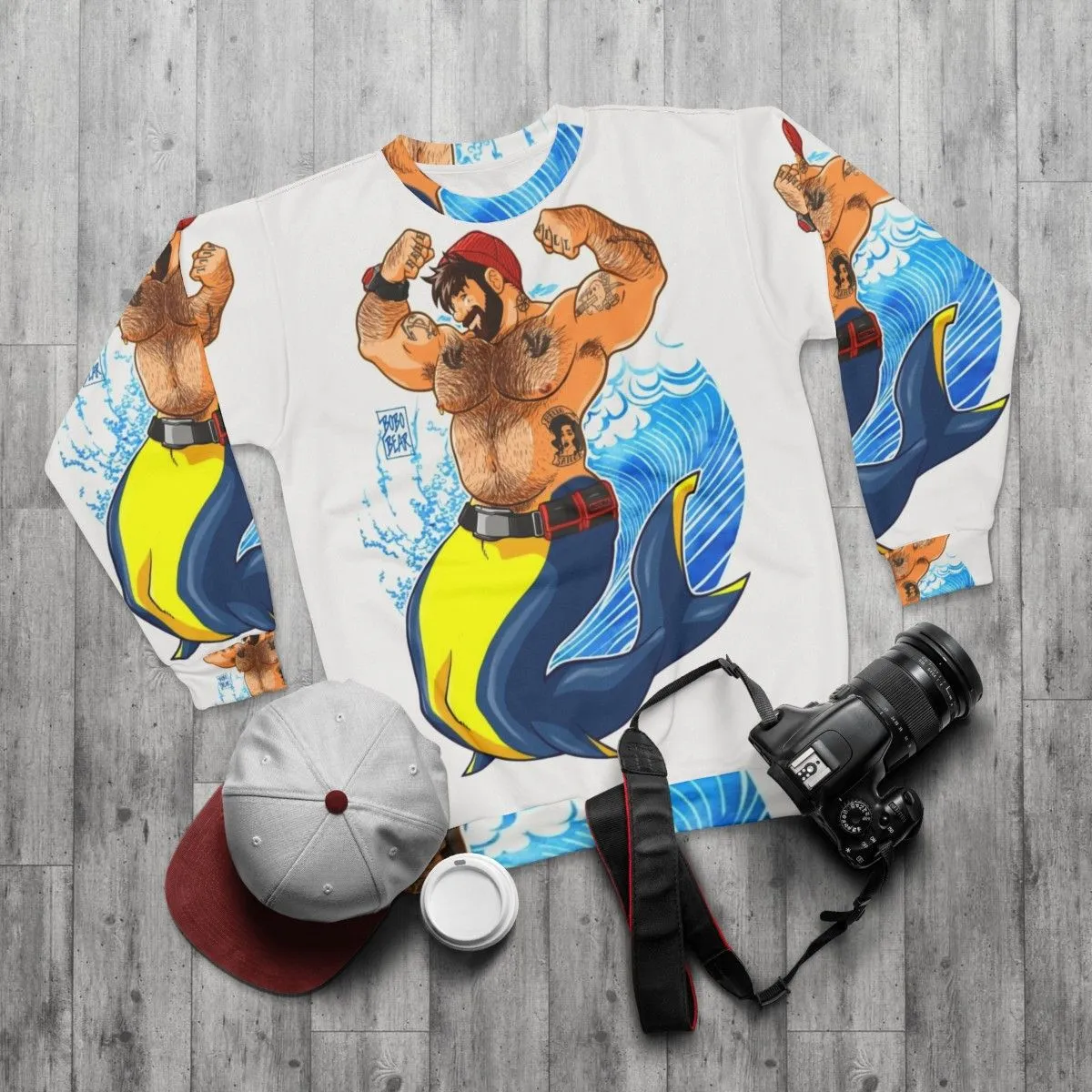 Adam Likes Scuba Diving Sweatshirt | Gay Bear Apparel