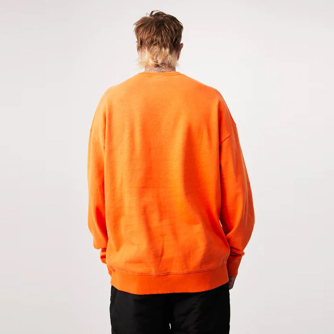 AFENDS Sativa Hemp Oversized Crew - Sunset