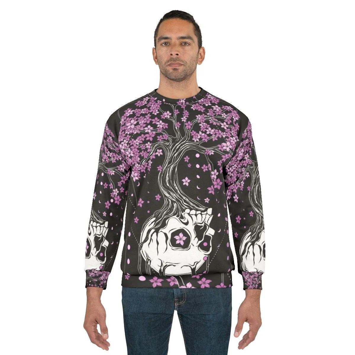Afterlife Skull Sweatshirt - Goth Dark Art by Von Kowen