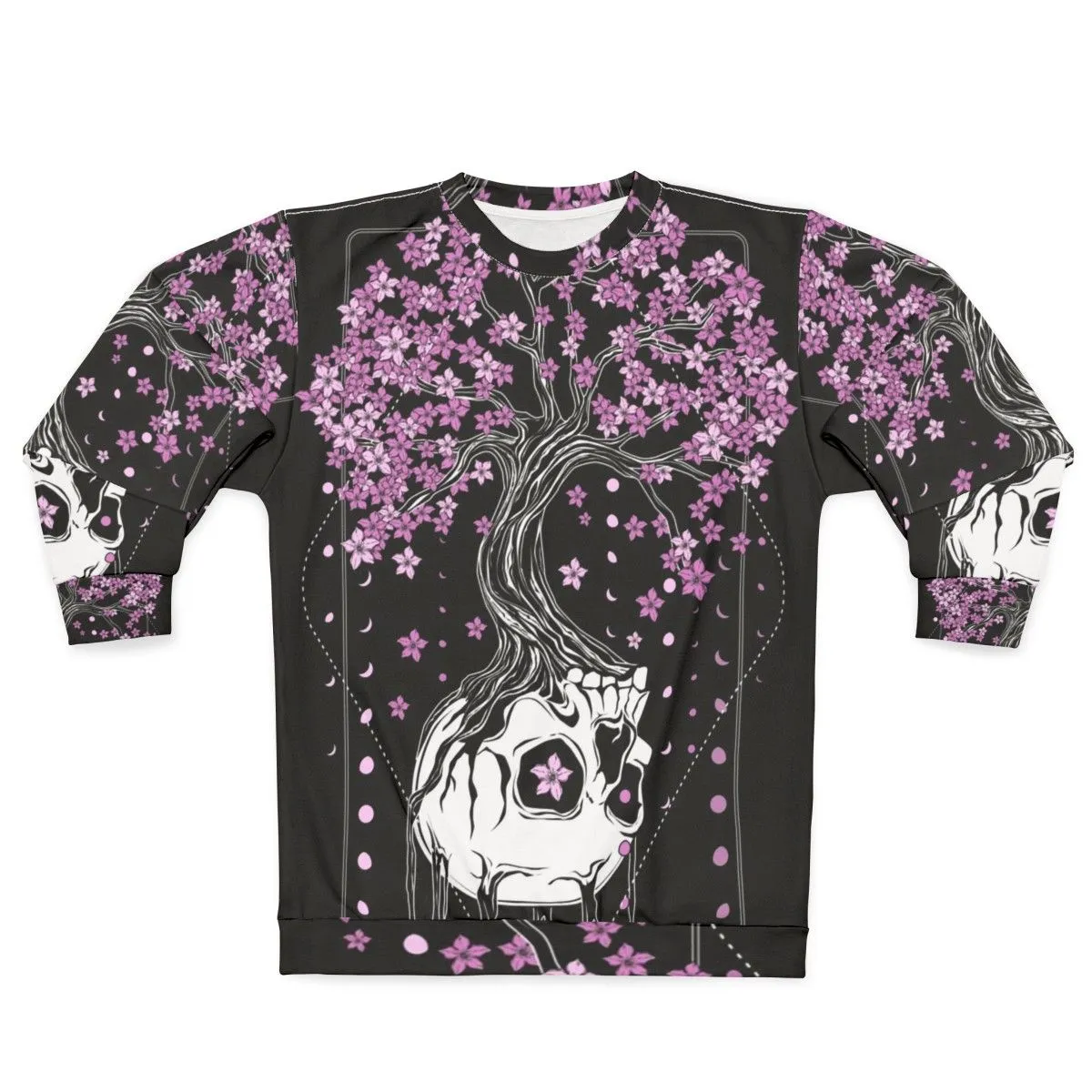 Afterlife Skull Sweatshirt - Goth Dark Art by Von Kowen