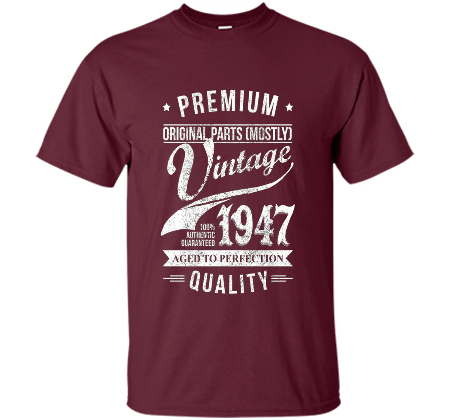 Aged 69th Birthday Gifts - 1947 Birthday Shirt - 69 T-shirts
