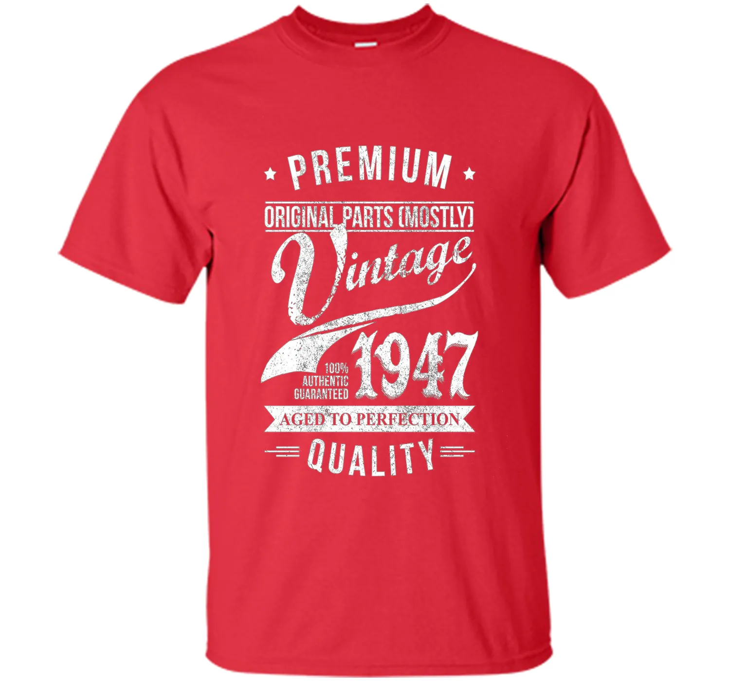 Aged 69th Birthday Gifts - 1947 Birthday Shirt - 69 T-shirts