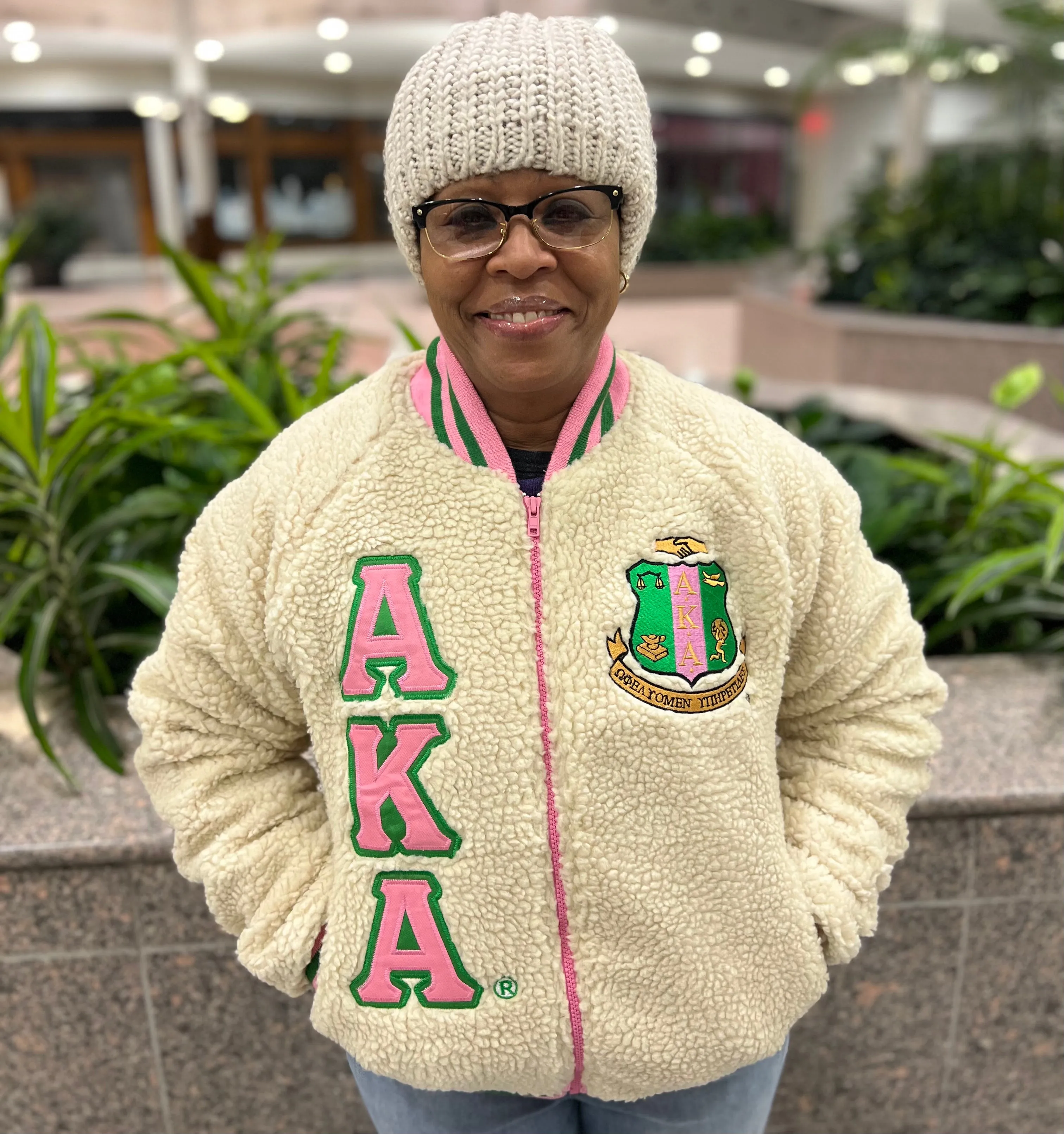 AKA Sherpa Bomber Jacket