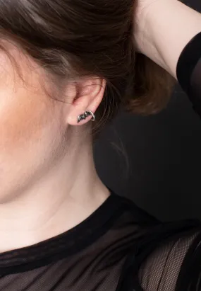 Alchemy England - Bat Studs Silver - Earrings