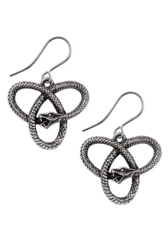 Alchemy England - Eve's Triquetra Silver - Earrings