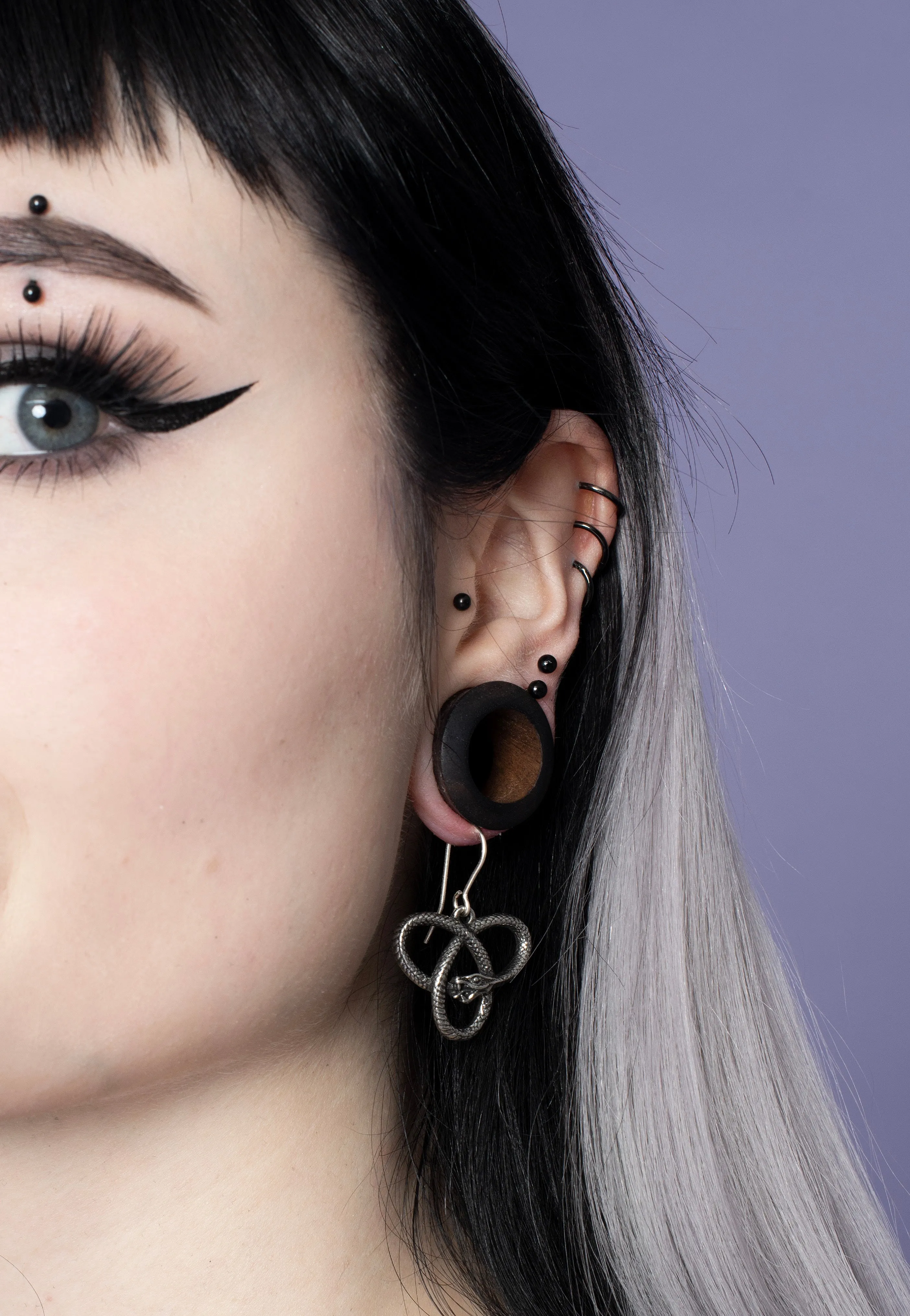 Alchemy England - Eve's Triquetra Silver - Earrings
