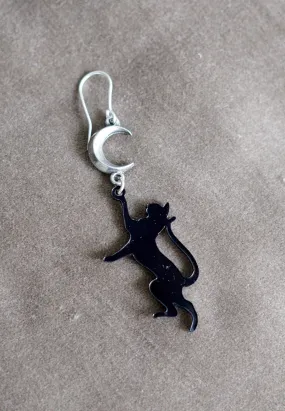 Alchemy England - Feline Moondream Silver - Earring