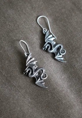 Alchemy England - Flight Of Airus Silver - Earrings