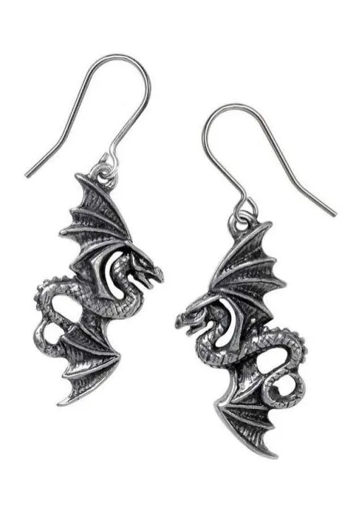 Alchemy England - Flight Of Airus Silver - Earrings