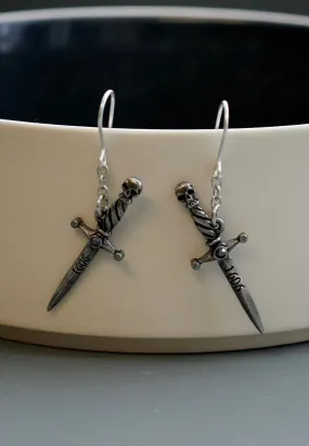 Alchemy England - Hand Of Macbeth Silver - Earrings