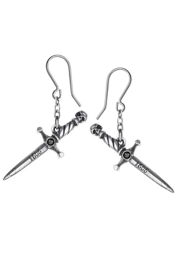 Alchemy England - Hand Of Macbeth Silver - Earrings