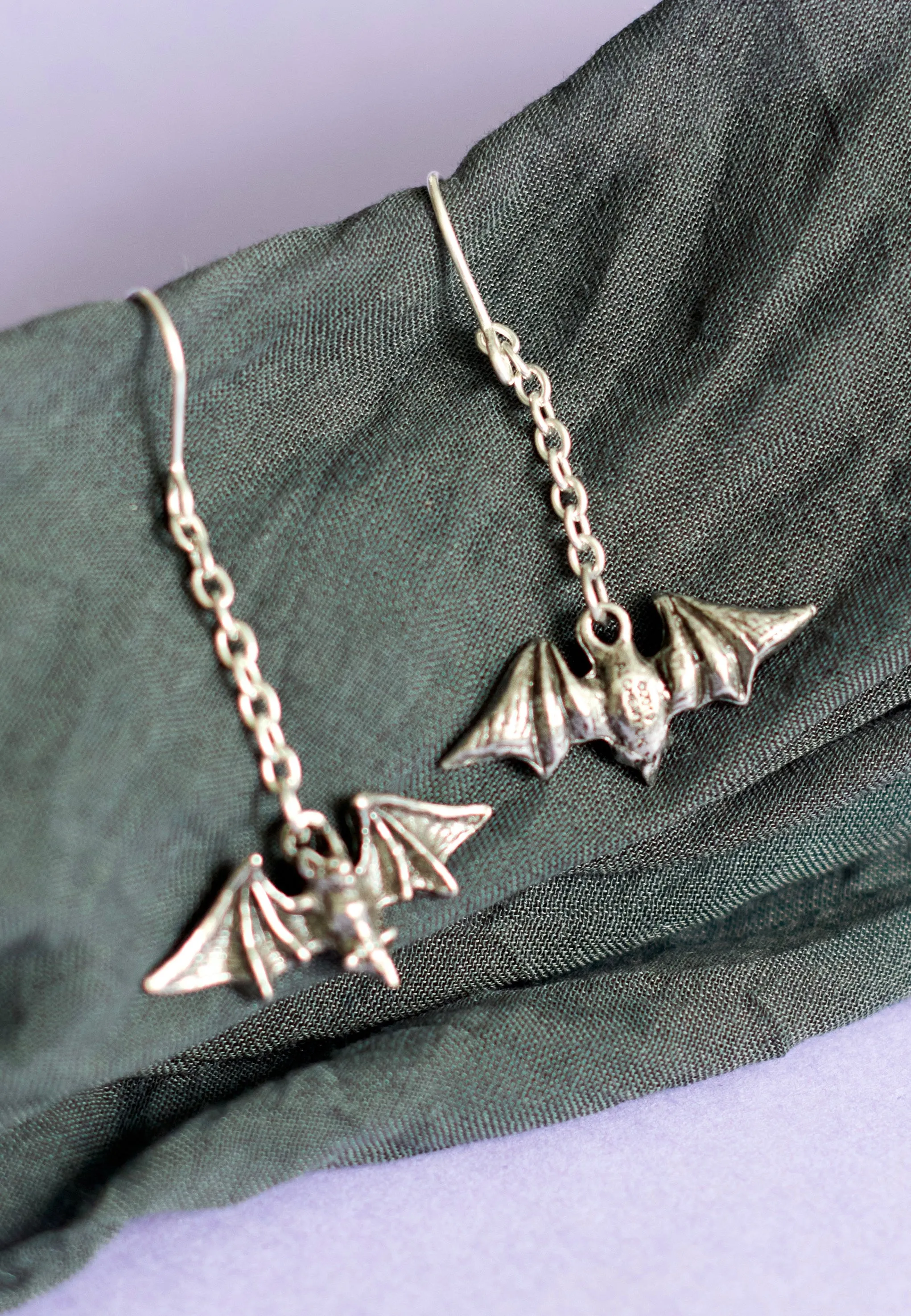 Alchemy England - Kiss The Night Silver - Earrings