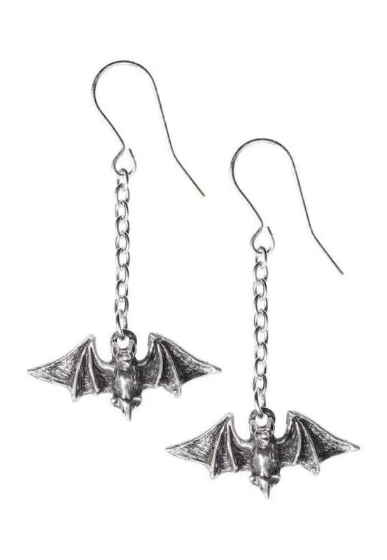 Alchemy England - Kiss The Night Silver - Earrings