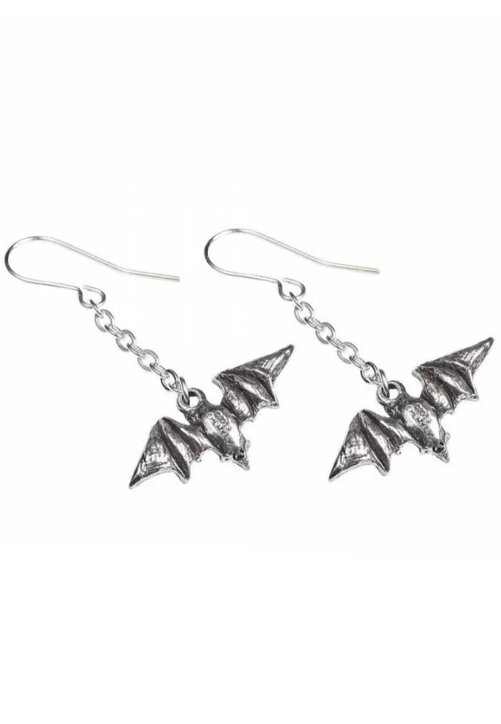 Alchemy England - Kiss The Night Silver - Earrings