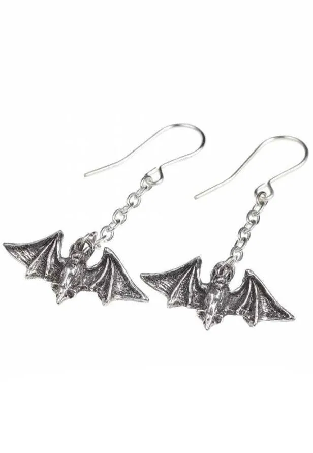 Alchemy England - Kiss The Night Silver - Earrings