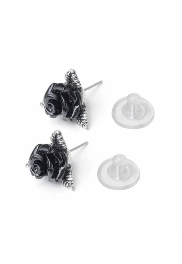 Alchemy England - Ring O' Roses Studs Silver - Earrings