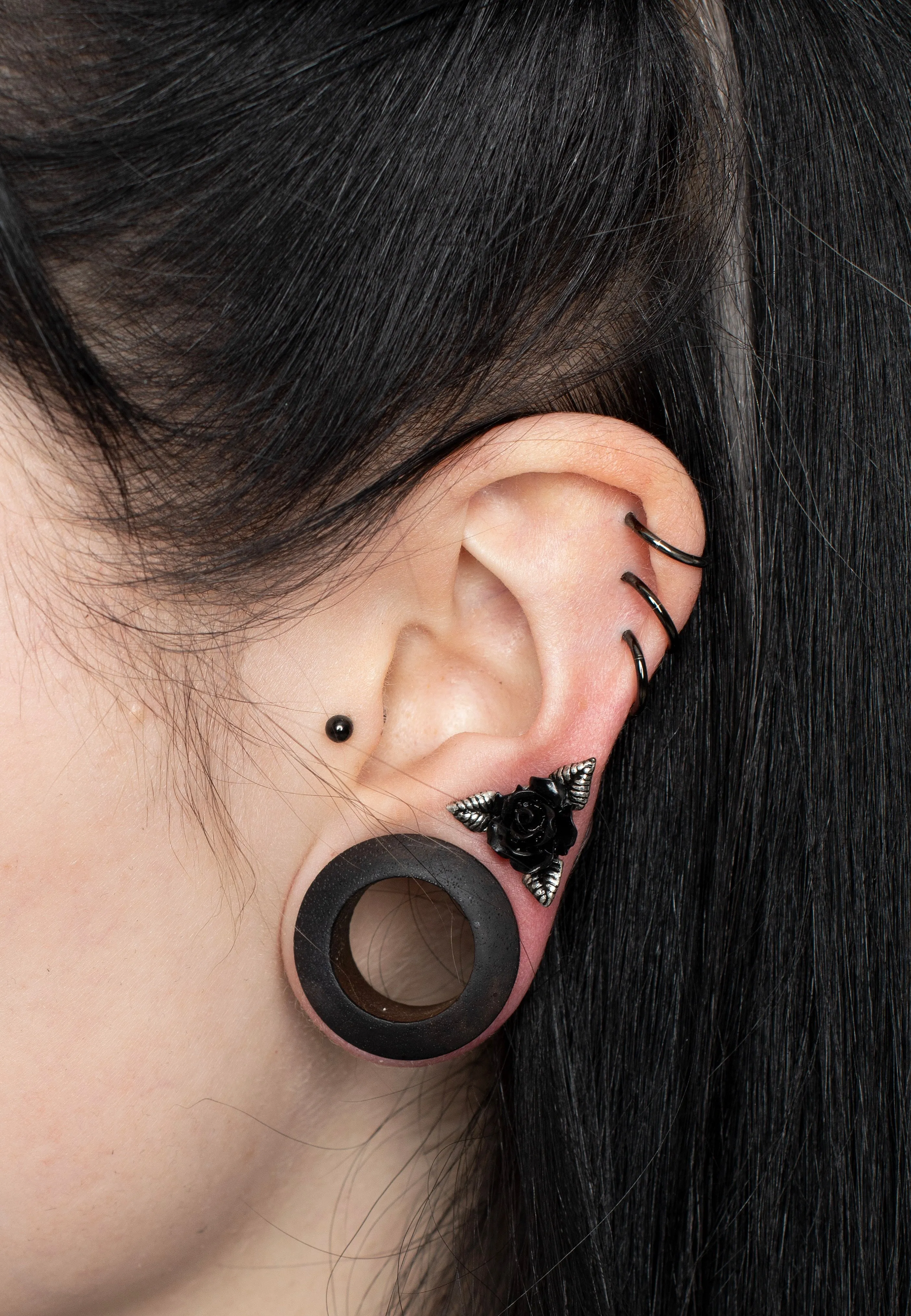 Alchemy England - Ring O' Roses Studs Silver - Earrings