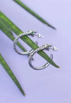 Alchemy England - The Sophia Serpent Silver - Earrings