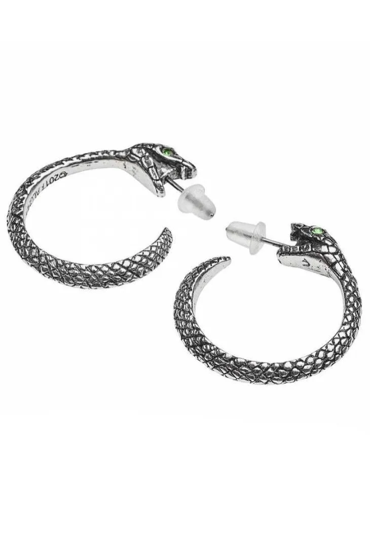 Alchemy England - The Sophia Serpent Silver - Earrings