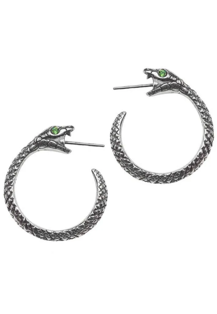 Alchemy England - The Sophia Serpent Silver - Earrings