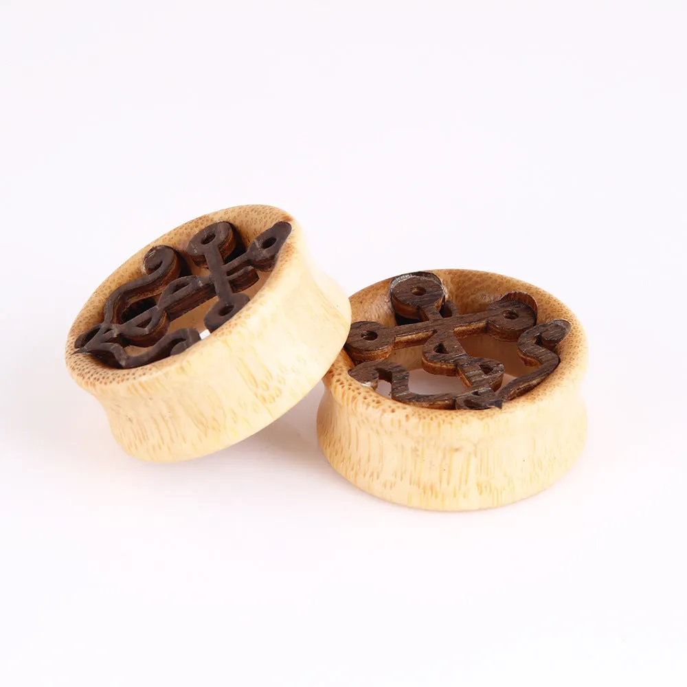 All Gauge Wooden Ear Plugs A