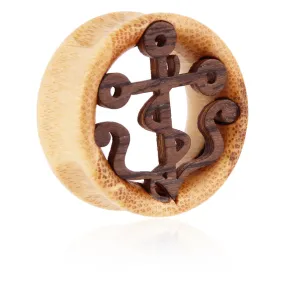 All Gauge Wooden Ear Plugs A