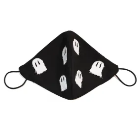 All on Black - Upcycled Face Mask
