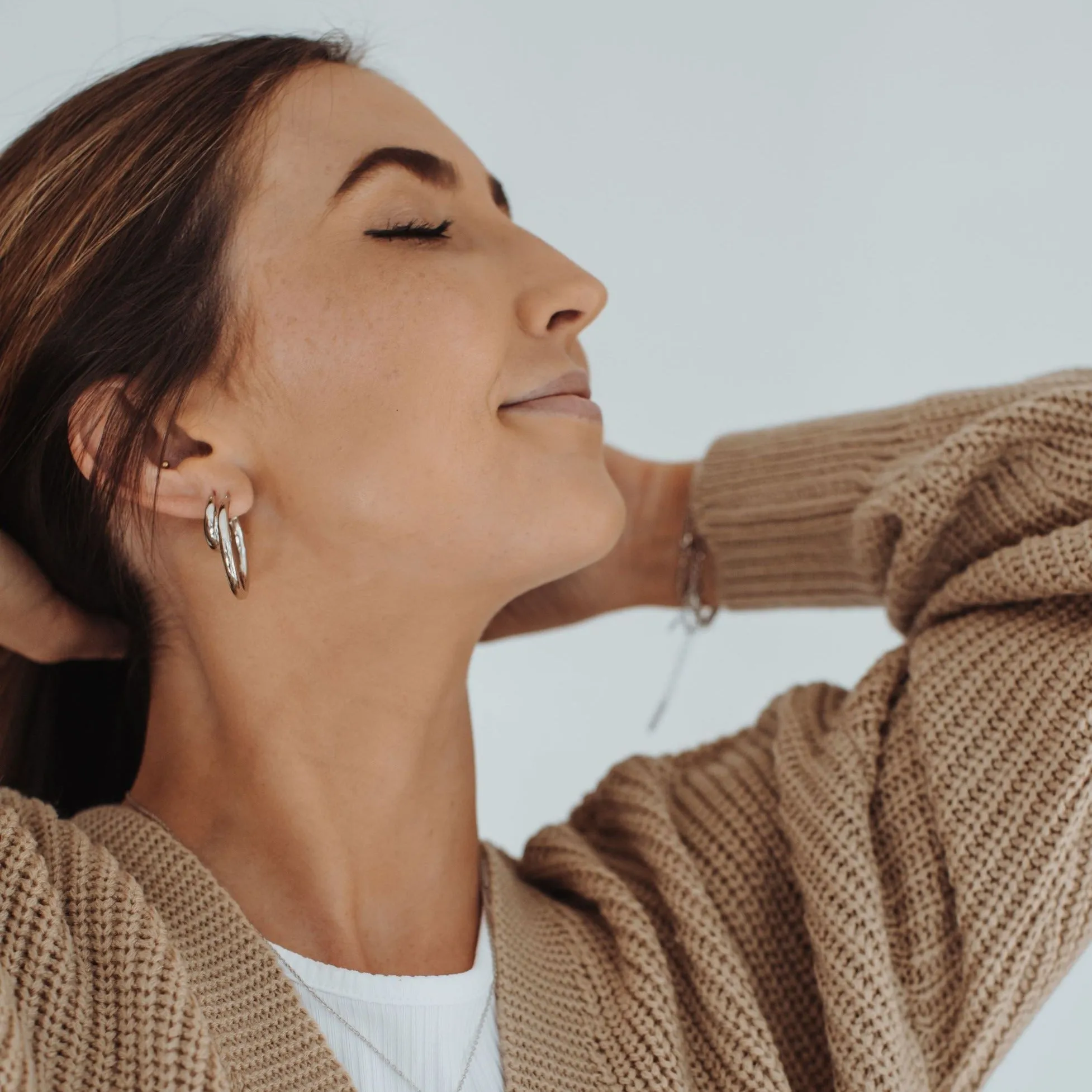 ANNA CHUNKY HOOPS 1,2CM