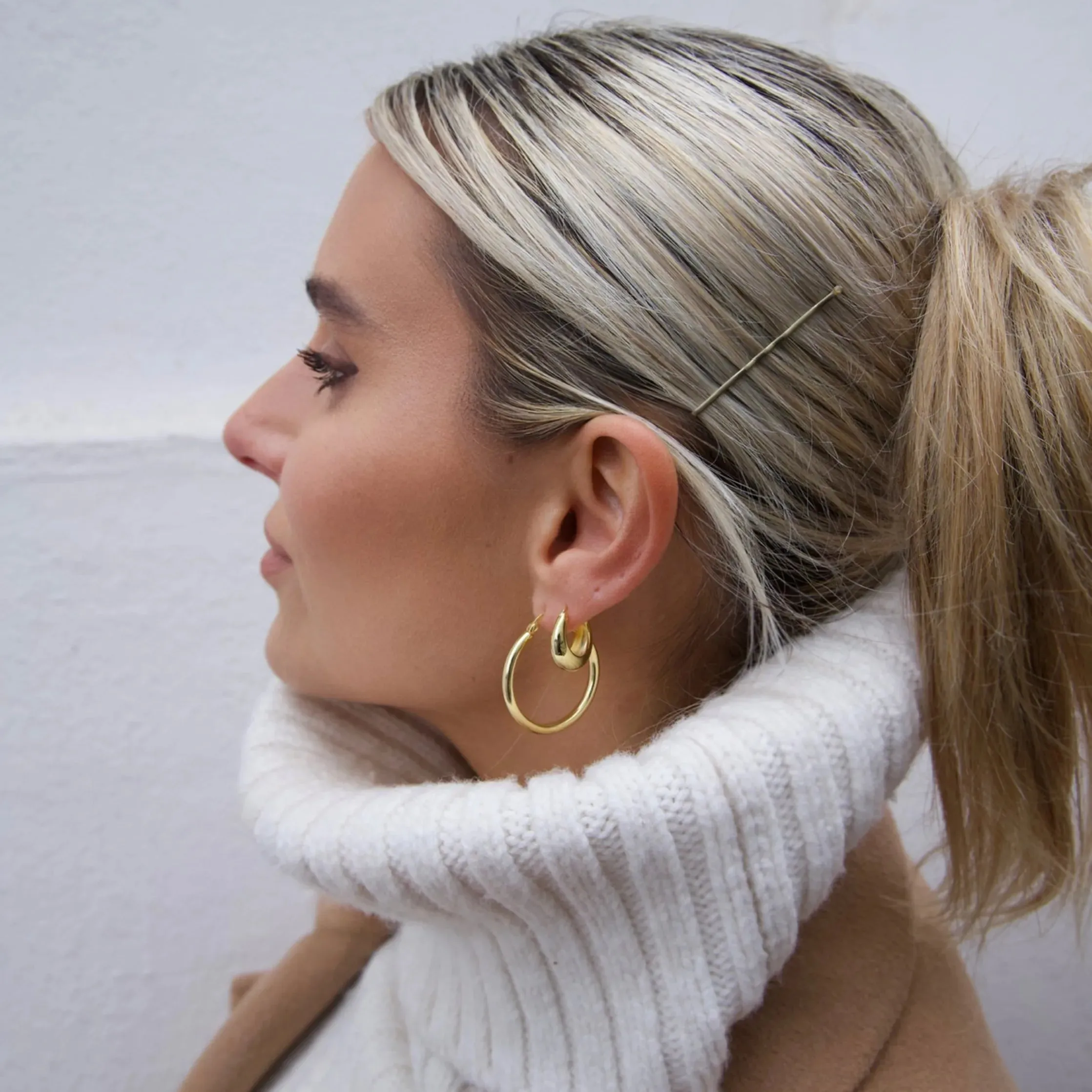 ANNA CHUNKY HOOPS 1,2CM