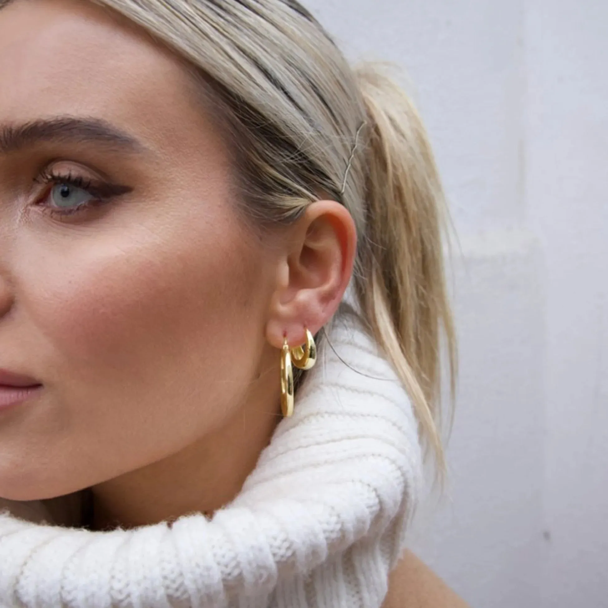 ANNA CHUNKY HOOPS 1,2CM
