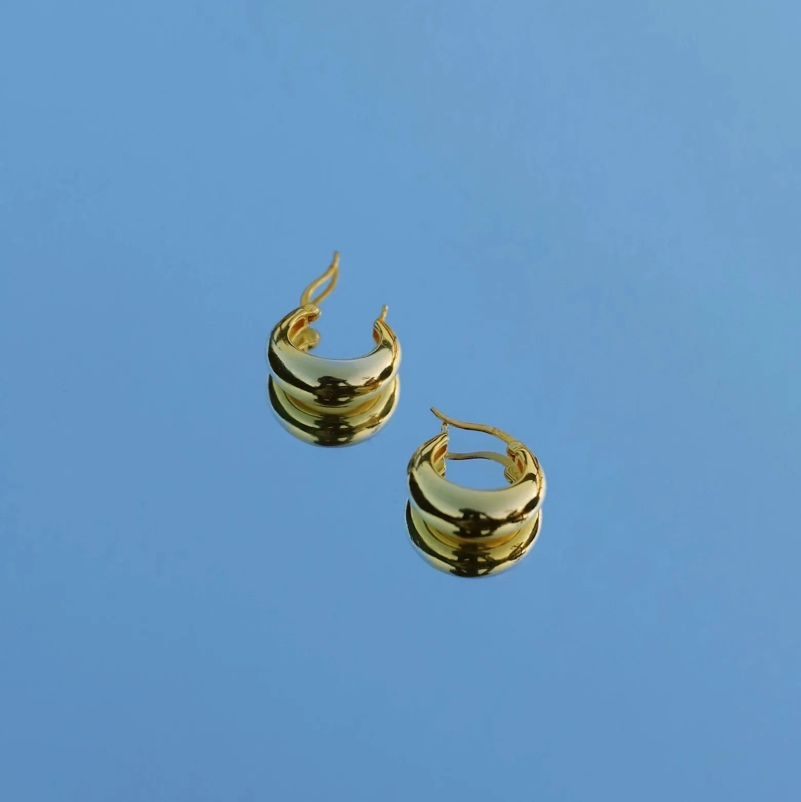 ANNA CHUNKY HOOPS 1,2CM