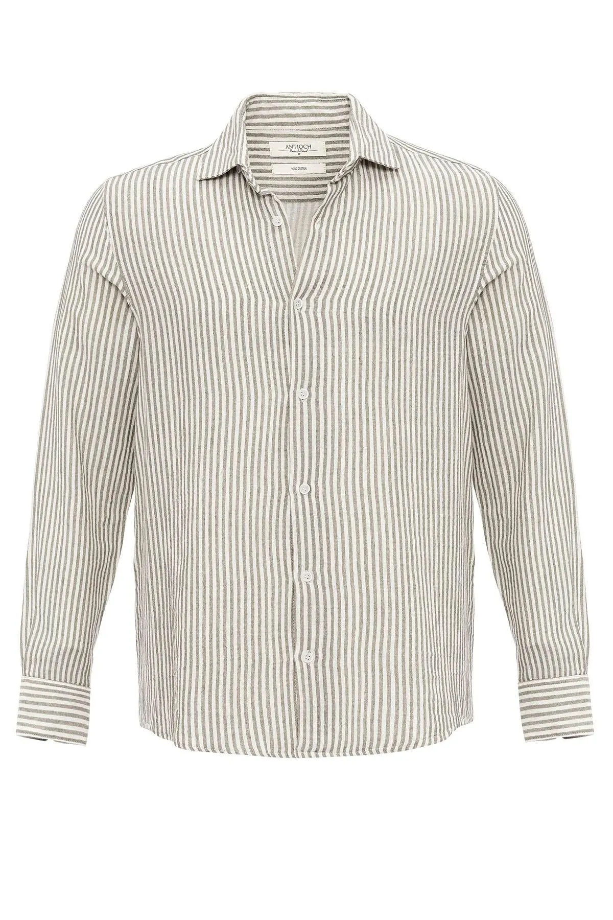 ANT Striped Men's Shirt - Miramar