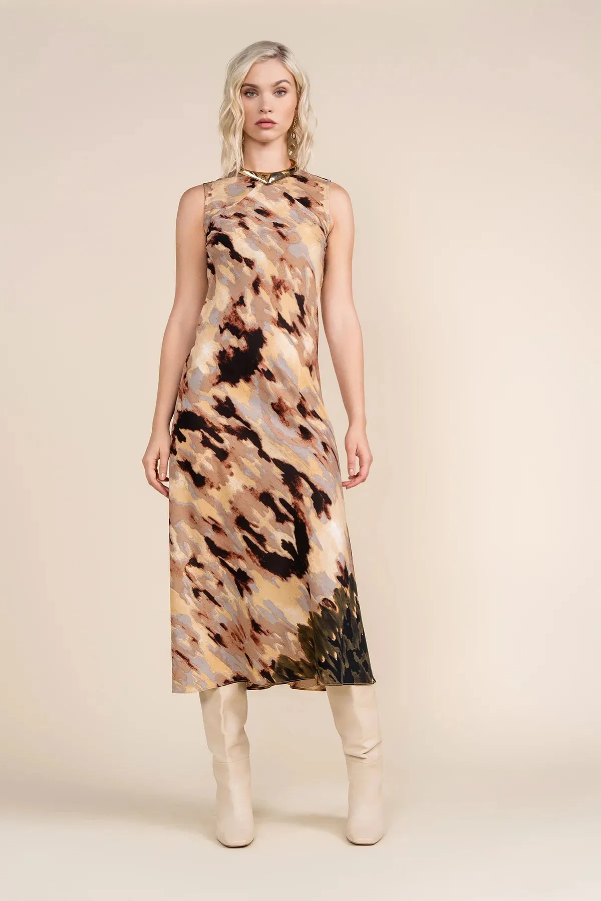 Apparalel Amelie Dress Abstract