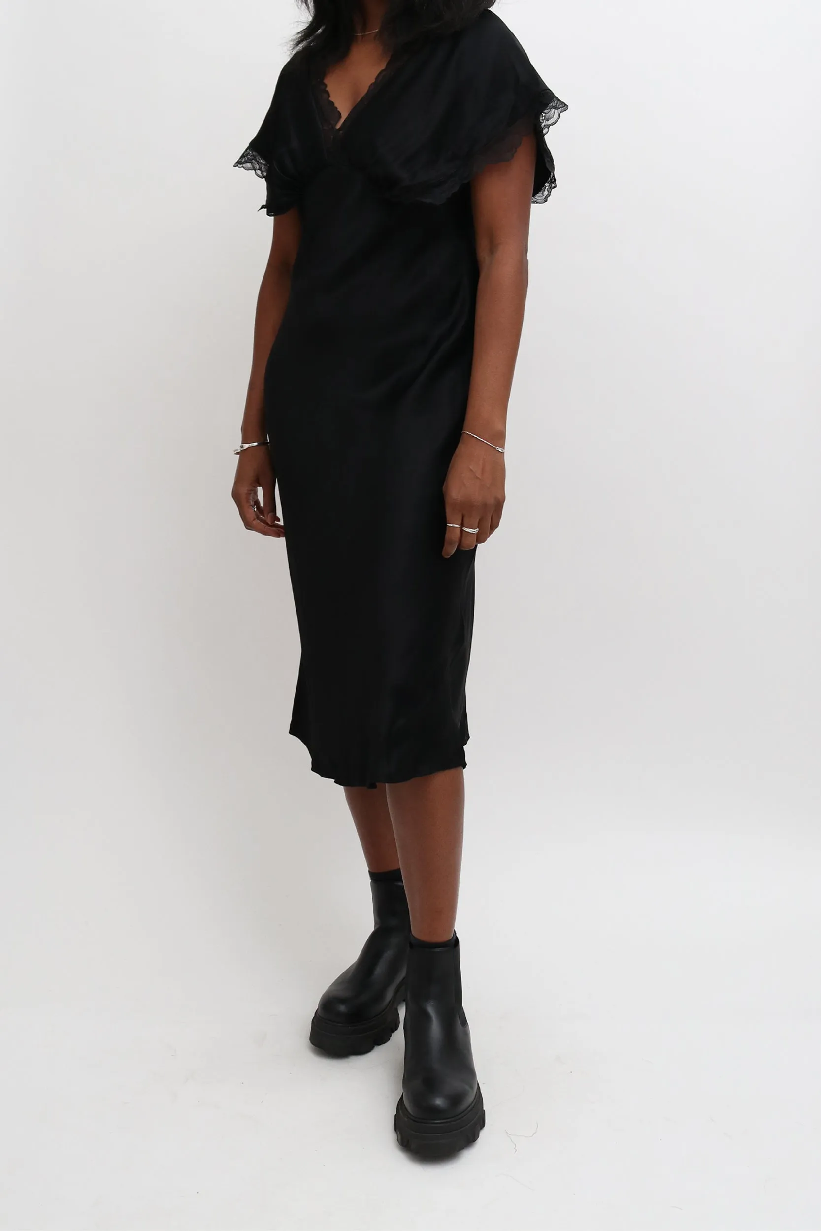 Arket Midi Bias Cut Slip Dress