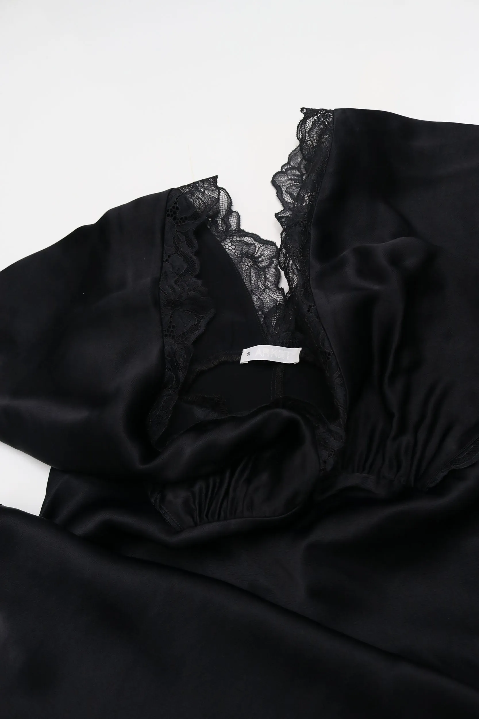 Arket Midi Bias Cut Slip Dress