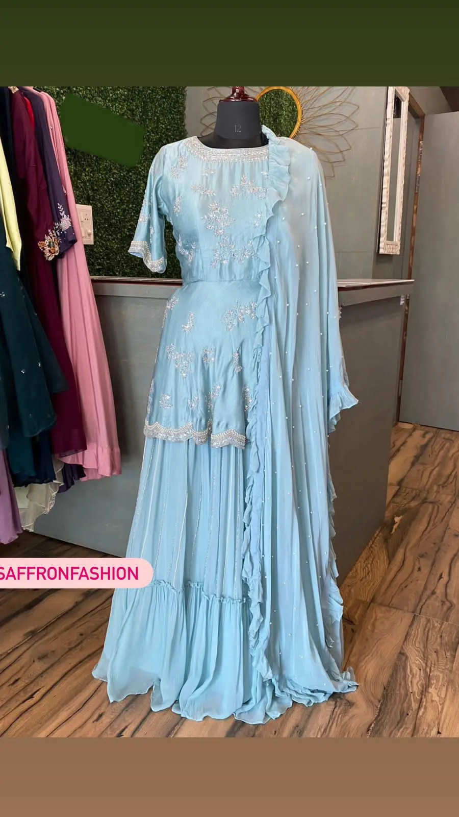 Arvi indowestern dress