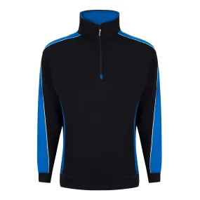 Avocet Quarter Zip Sweatshirt | Black - Reflex