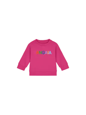 Baby 365 Midweight Pangaia Sweatshirt—tourmaline pink