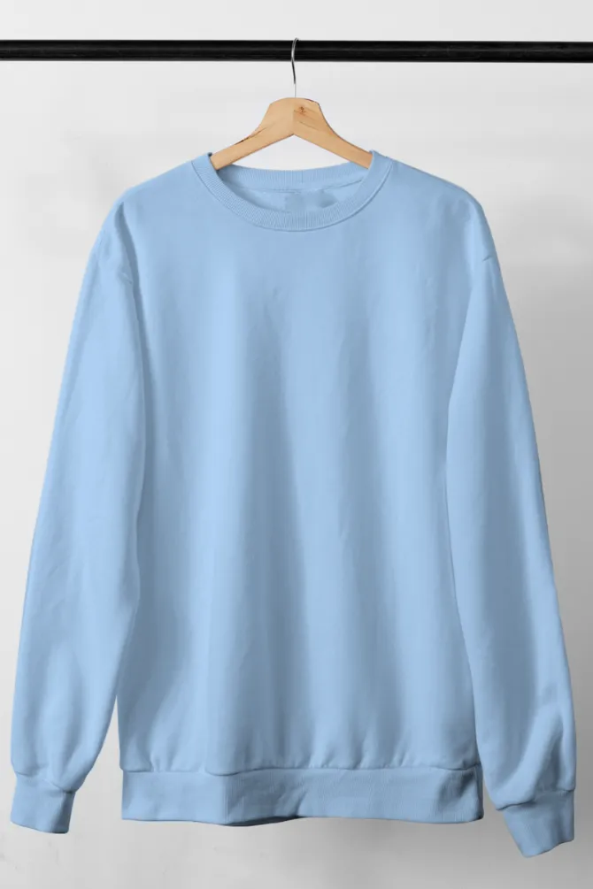 Baby Blue Sweatshirt for women