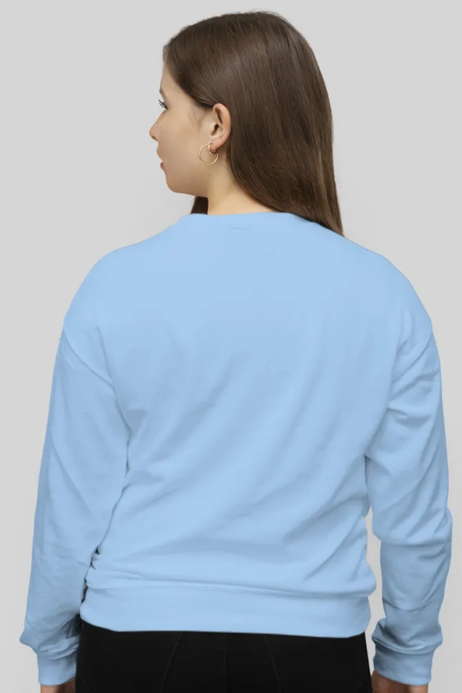 Baby Blue Sweatshirt for women