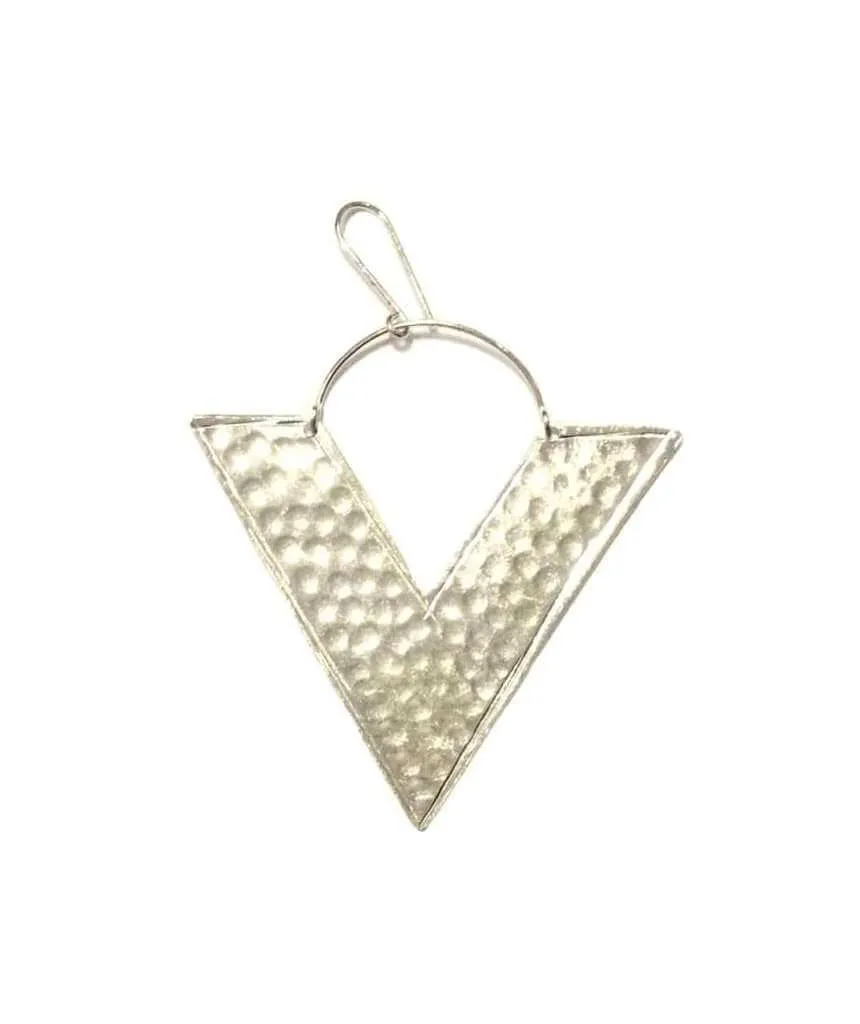Big Triangle Earrings